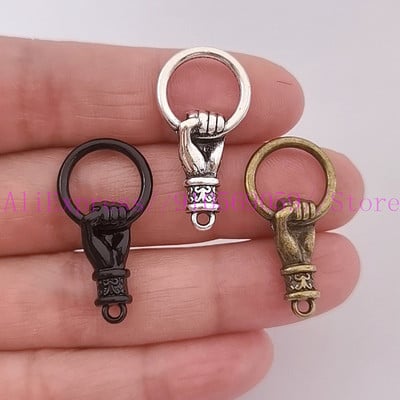 10 kom. Obruči za držanje Privjesci za ruke Konektor Narukvica Naušnice Ogrlica DIY Izrada nakita Ručni privjesak Dodaci za nakit