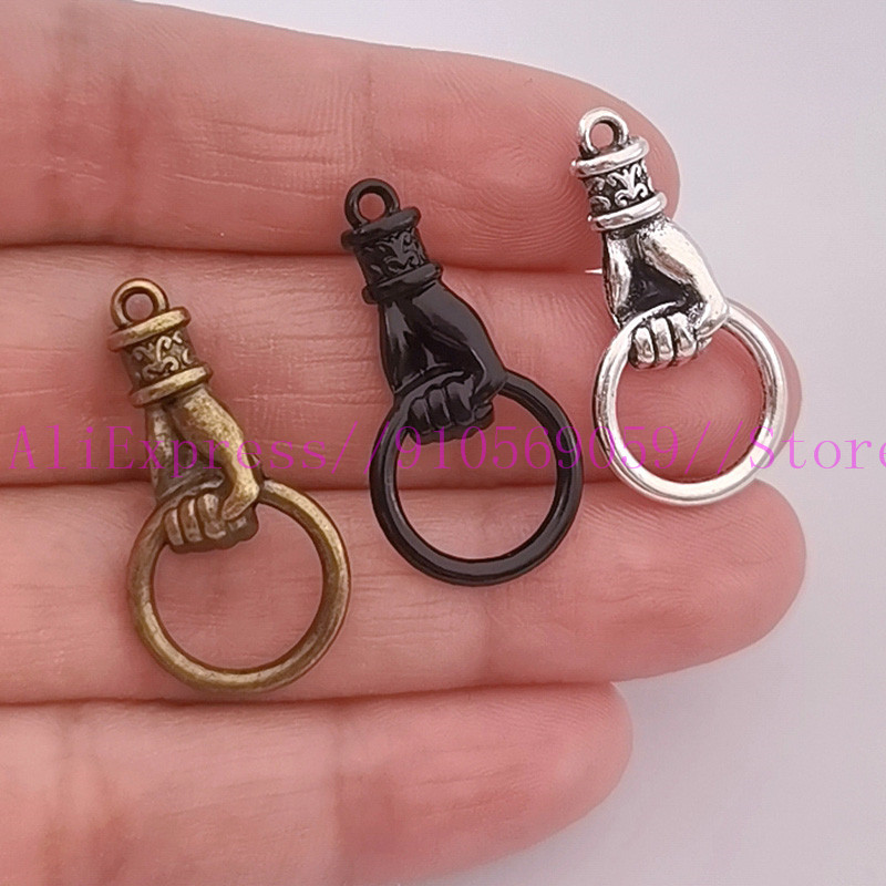10 kom. Obruči za držanje Privjesci za ruke Konektor Narukvica Naušnice Ogrlica DIY Izrada nakita Ručni privjesak Dodaci za nakit