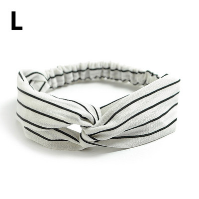 Traka za glavu sa slatkim cvjetnim otiskom Ženske nove elastične trake za kosu Ručno izrađeni šifonski turban Marama za kosu Dodatak za kosu