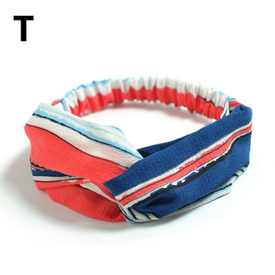 Traka za glavu sa slatkim cvjetnim otiskom Ženske nove elastične trake za kosu Ručno izrađeni šifonski turban Marama za kosu Dodatak za kosu