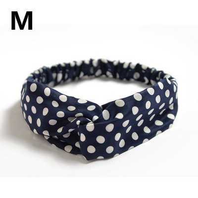 Traka za glavu sa slatkim cvjetnim otiskom Ženske nove elastične trake za kosu Ručno izrađeni šifonski turban Marama za kosu Dodatak za kosu