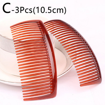 3 kom/lot prozirna plastika 23/29 češalj s umetnutim češljem Stezaljka za češalj DIY ručno izrađeni materijal za nakit za kosu Dodaci za nakit za kosu