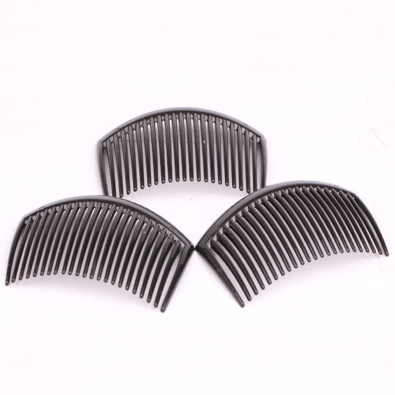 3 kom/lot prozirna plastika 23/29 češalj s umetnutim češljem Stezaljka za češalj DIY ručno izrađeni materijal za nakit za kosu Dodaci za nakit za kosu