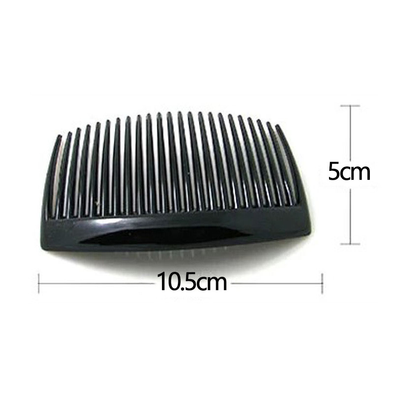 3 kom/lot prozirna plastika 23/29 češalj s umetnutim češljem Stezaljka za češalj DIY ručno izrađeni materijal za nakit za kosu Dodaci za nakit za kosu
