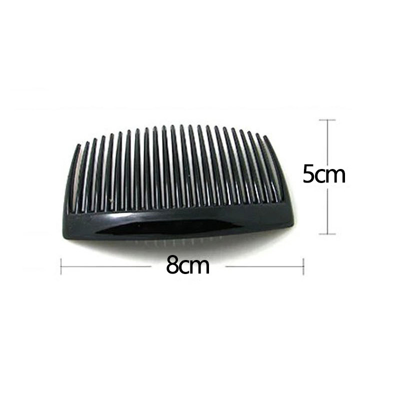 3 kom/lot prozirna plastika 23/29 češalj s umetnutim češljem Stezaljka za češalj DIY ručno izrađeni materijal za nakit za kosu Dodaci za nakit za kosu