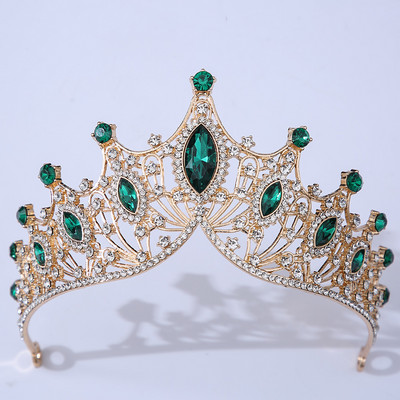 KMVEXO, 17 culori, baroc, vintage, prințesă, regina, coroană de mireasă, tiara de cristal pentru femei, petrecere, accesorii pentru rochie de păr, bijuterii