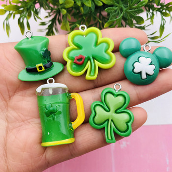 10 τμχ Hot Selling Resin Cute Kawaii Lucky Charm για μπρελόκ, σκουλαρίκι, Scrapbooking, DIY κατασκευή, κολιέ