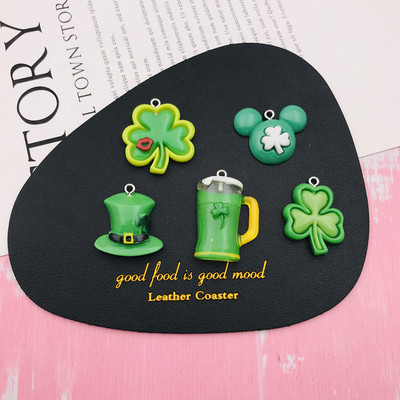 10db Hot Selling Resin Cute Kawaii Lucky Charm kulcstartóhoz, Fülbevalóhoz, Scrapbookinghoz, Barkácskészítéshez, Nyaklánchoz