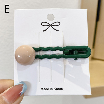 Agrafe de păr noi pentru femei, de culoare bomboană, agrafă pentru gură de rață, agrafe drăguțe, agrafe pentru breton, accesorii de păr la modă.