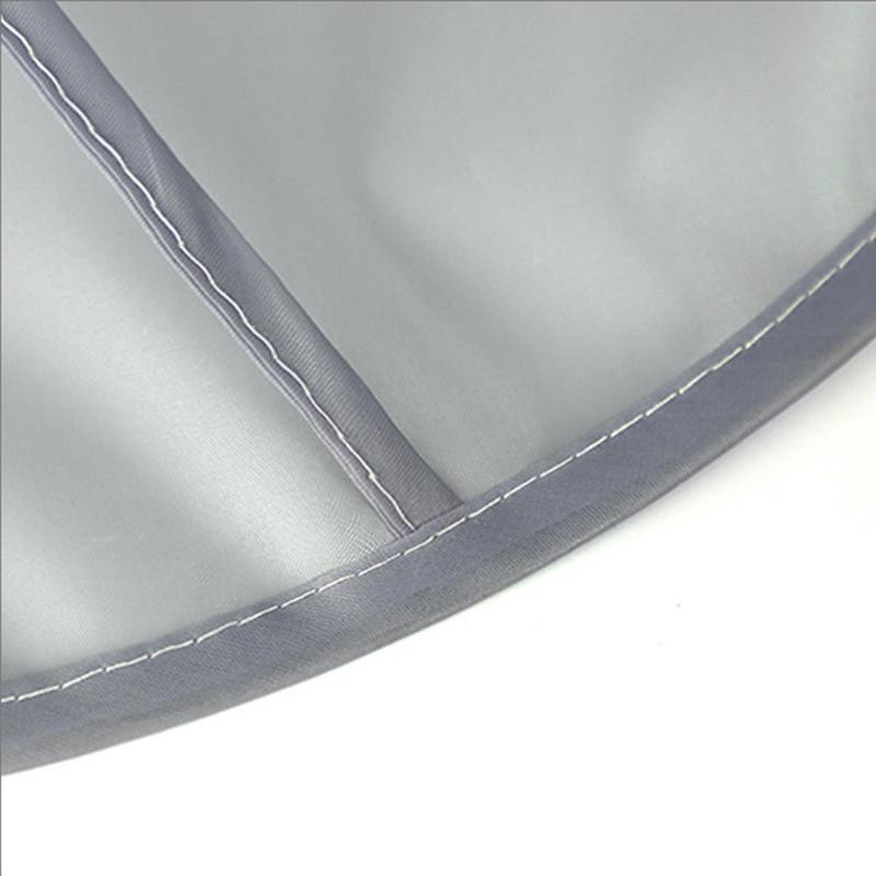 Bērnu matu griešanas apmetnis lietussargs Profesionāls frizierim apmetnis Barber apmetnis Ūdensizturīgs salokāms matu griezuma apmetnis mājām vai salona stilistam