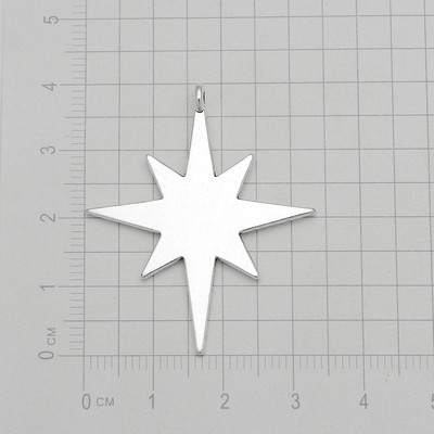 90db/tétel 9x17mm-es antik ezüstözött aranyos asztrál bűbájok mini Morning Star medálok barkács ékszerek készítéséhez Finding fülbevaló