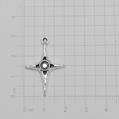 90db/tétel 9x17mm-es antik ezüstözött aranyos asztrál bűbájok mini Morning Star medálok barkács ékszerek készítéséhez Finding fülbevaló