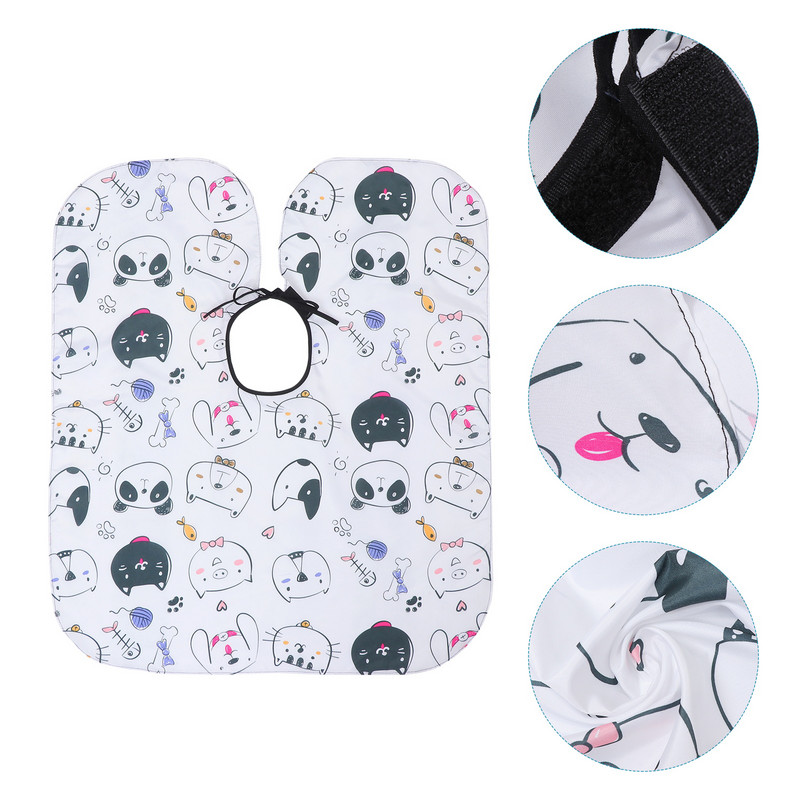 Cape frizer tunsoare șorț salon copii coafură păr copii rochie frizer tuns copil husă stilist impermeabil desen animat