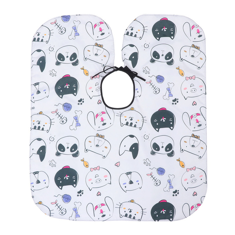 Cape frizer tunsoare șorț salon copii coafură păr copii rochie frizer tuns copil husă stilist impermeabil desen animat