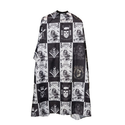 Kirpyklos striukės raštas plaukų kirpimas vandeniui atsparus audinys salonas Barber Cape Profesionalus plaukų stilistas Retro kirpimo audinys