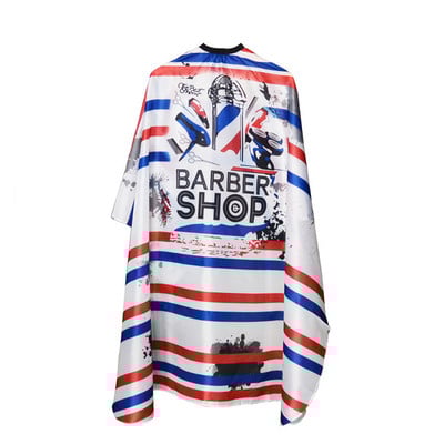 Kirpyklos striukės raštas plaukų kirpimas vandeniui atsparus audinys salonas Barber Cape Profesionalus plaukų stilistas Retro kirpimo audinys