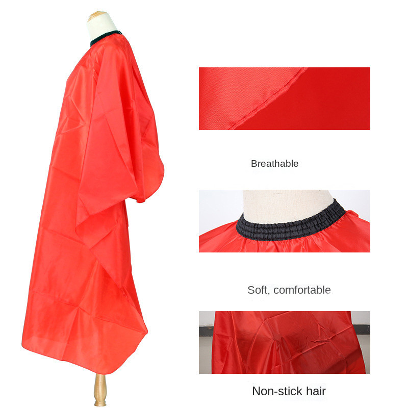 Antistatinė kirpėjo prijuostė Plaukų kirpimas Cape Kirpykla suknelė Cape Kirpykla Vandeniui atsparus kirpimas Stilingas Apdangalas Kirpėjo prijuostė