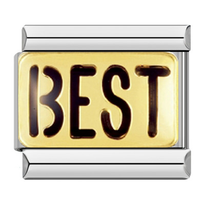 Hapiship Original Daisy Hästi tehtud Õnne Parim sõber Armastus Itaalia võlu Sobiv 9mm käevõru roostevabast terasest ehete valmistamine DJ235