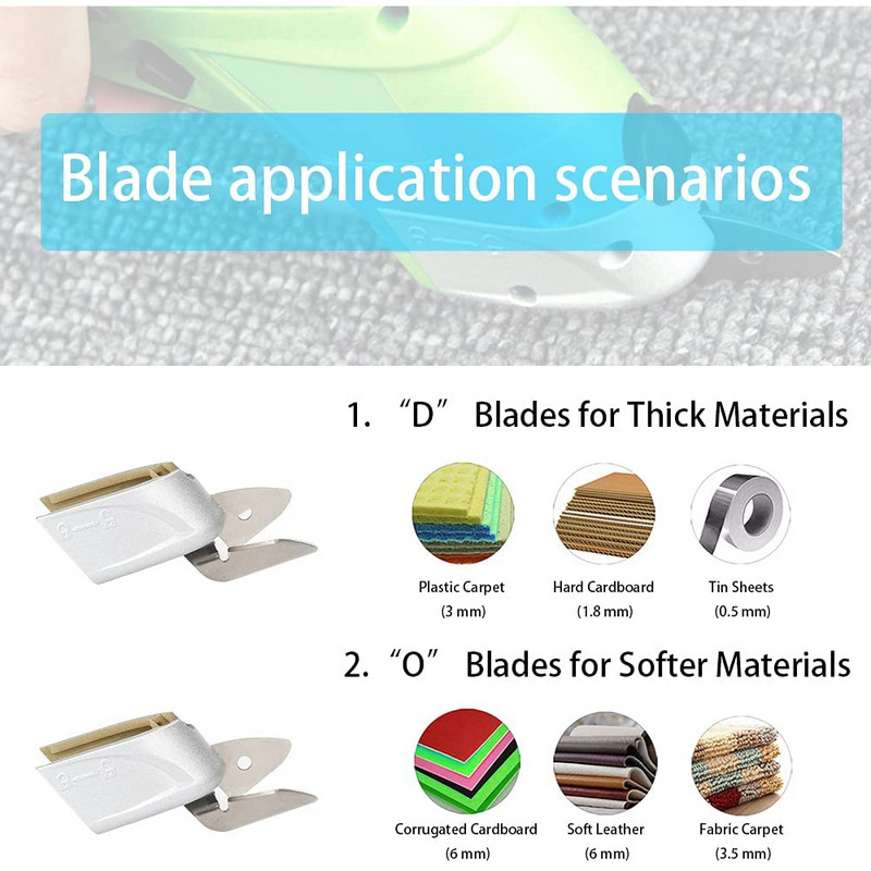 Foarfece electrice fără fir 4V Foarfece reîncărcabile Cutter pânză Covor PVC Cusut din piele Foarfece DIY Instrument de tăiere a cartonului