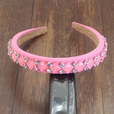 Nagyker Bohemia Sparkly full green Crystal Hajpánt Luxus strasszos gyémánt fejpánt Party Esküvői Női Haj kiegészítők