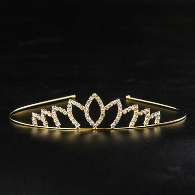 Narodeninové princezné krištáľové čelenky a korunky čelenka pre dievčatá svadobné plesové korunky svadobné doplnky do vlasov šperky