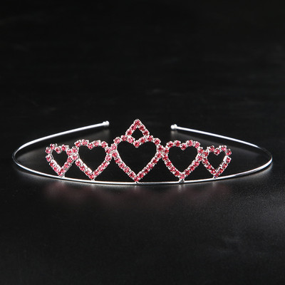 Narodeninové princezné krištáľové čelenky a korunky čelenka pre dievčatá svadobné plesové korunky svadobné doplnky do vlasov šperky