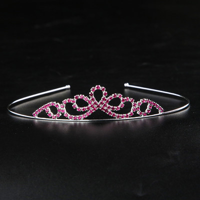 Narodeninové princezné krištáľové čelenky a korunky čelenka pre dievčatá svadobné plesové korunky svadobné doplnky do vlasov šperky