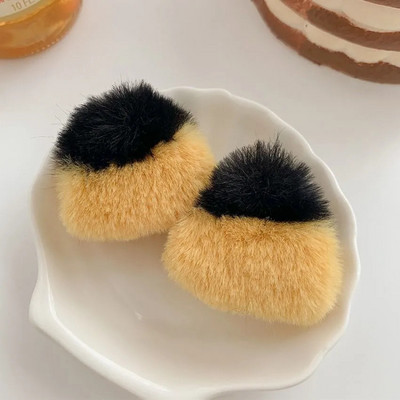 1 pár Lovely macskafül hajcsat Aranyos macskafül hajcsat plüss pár kapcsok Háromdimenziós hajkarmos hajkörmös hajkapcsok kiegészítők