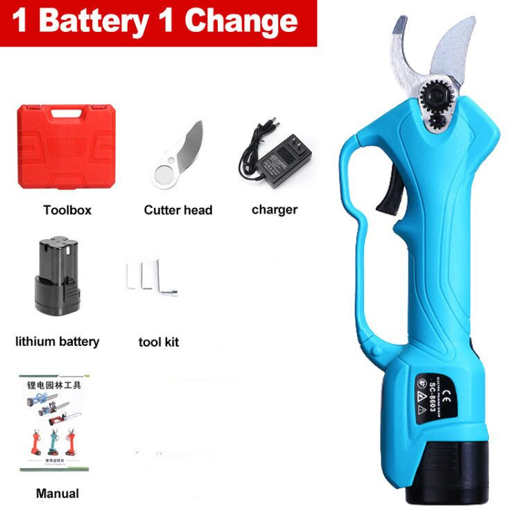 16,8 V 2000 mAh bežični rezač litij-ionske škare za rezidbu Učinkovite električne vrtne škare Vrtni alati za debele grane