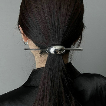 Нова метална дъга за коса Модни аксесоари за коса с личност в европейски и американски стил Сватбени аксесоари за г-жа