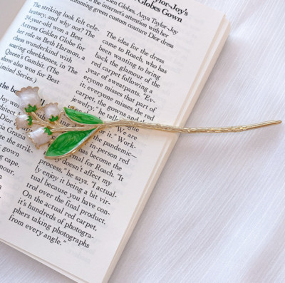 Goddness Lily Of The Valley Štapić za kosu Ukosnica Elegantan nakit za žene