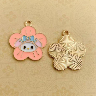 10db Rajzfilm állatötvözet csepegtető medál fülbevaló barkács ékszer kiegészítők make nyaklánc karkötő medál varázslatokhoz