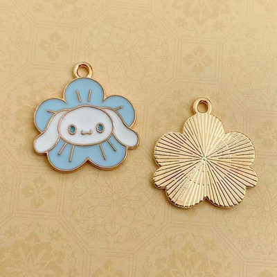 10db Rajzfilm állatötvözet csepegtető medál fülbevaló barkács ékszer kiegészítők make nyaklánc karkötő medál varázslatokhoz