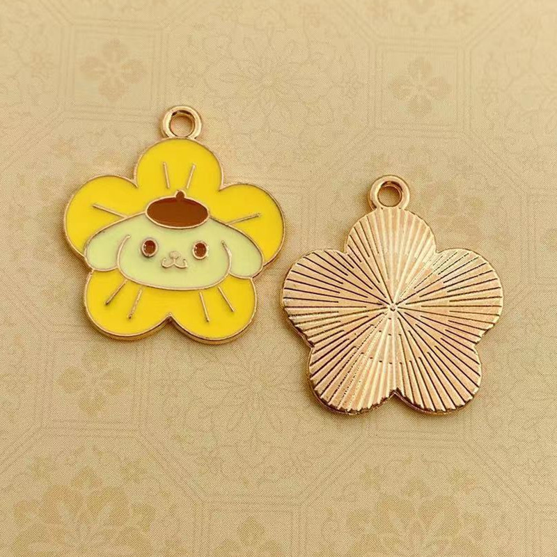 10db Rajzfilm állatötvözet csepegtető medál fülbevaló barkács ékszer kiegészítők make nyaklánc karkötő medál varázslatokhoz