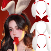 Aranyos Lányok Plüss Nyúlfül Hajpántok Fejfedők Fejpántok Női Lány Anime Cosplay Haj Kiegészítők Fejdísz