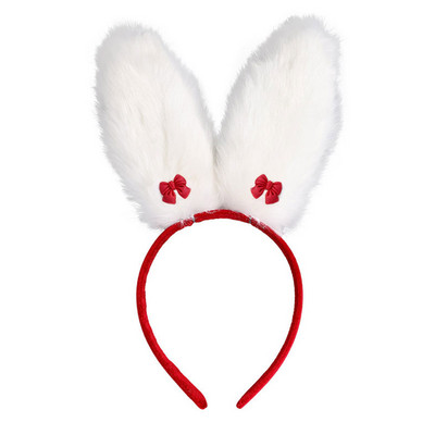 Aranyos Lányok Plüss Nyúlfül Hajpántok Fejfedők Fejpántok Női Lány Anime Cosplay Haj Kiegészítők Fejdísz