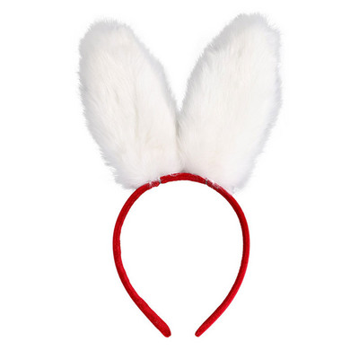 Aranyos Lányok Plüss Nyúlfül Hajpántok Fejfedők Fejpántok Női Lány Anime Cosplay Haj Kiegészítők Fejdísz