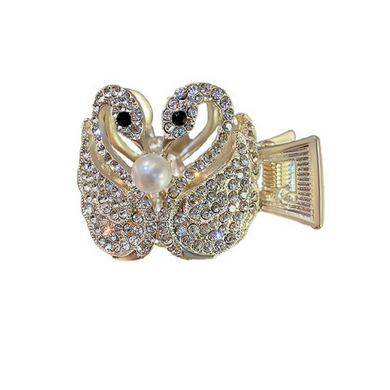 Moda Perle Stras Închizătoare de lebădă Coada de cal Artifact fix Bijuterii gheare de păr Accesorii de păr pentru femei Accesorii de păr fete