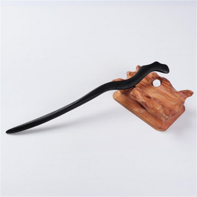 1 tk puidust juuksepulgad Jaapani juuksepulgad Vintage retro nikerdatud juuksenõelad, klambrid naiste tüdrukute juuksepulgad Chignon