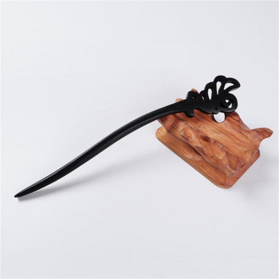 1 tk puidust juuksepulgad Jaapani juuksepulgad Vintage retro nikerdatud juuksenõelad, klambrid naiste tüdrukute juuksepulgad Chignon