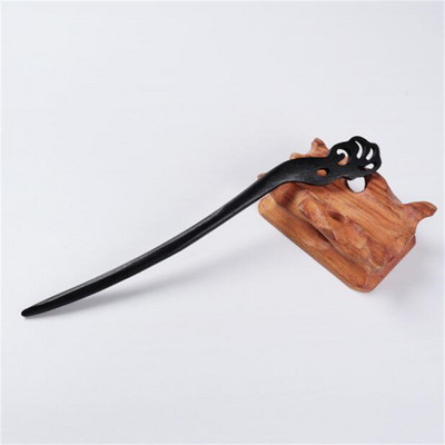 1 tk puidust juuksepulgad Jaapani juuksepulgad Vintage retro nikerdatud juuksenõelad, klambrid naiste tüdrukute juuksepulgad Chignon