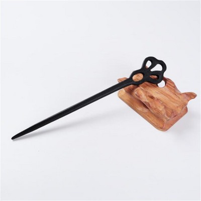 1 tk puidust juuksepulgad Jaapani juuksepulgad Vintage retro nikerdatud juuksenõelad, klambrid naiste tüdrukute juuksepulgad Chignon