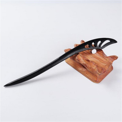 1 tk puidust juuksepulgad Jaapani juuksepulgad Vintage retro nikerdatud juuksenõelad, klambrid naiste tüdrukute juuksepulgad Chignon