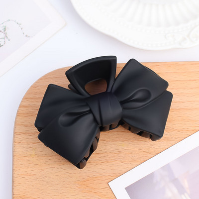 Módne dámske vlasové spony Akrylová mašľa Elegantná temperamentná mašľa Pazúrové spony Žralok Chyť vlasy Pazúr Dievčenský doplnok