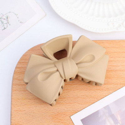 Módne dámske vlasové spony Akrylová mašľa Elegantná temperamentná mašľa Pazúrové spony Žralok Chyť vlasy Pazúr Dievčenský doplnok