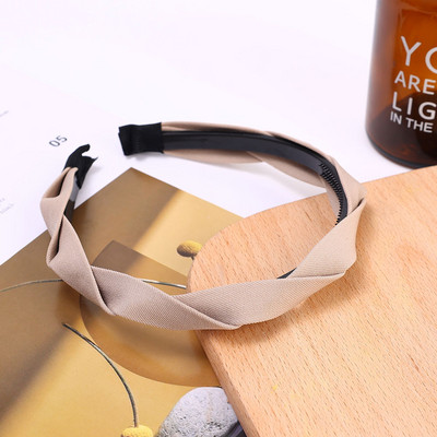 Módne vlasové obruče 2023, vlasové pásky pre ženy a dievčatá, prekrývajúce sa jednofarebné čelenky, dizajnérske vlasové doplnky, pokrývky hlavy