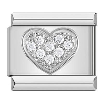 Hapiship Nový originálny okrúhly prívesok s krídlami Daisy a princeznej, taliansky prívesok s náramkom CZ, vhodný pre 9 mm náramok z nehrdzavejúcej ocele, výroba šperkov DJ199