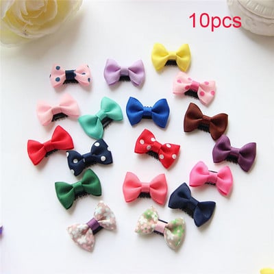 10 ks dievčenských sponiek do vlasov s mašľou, sponiek do vlasov, motýľových dekorácií a doplnkov