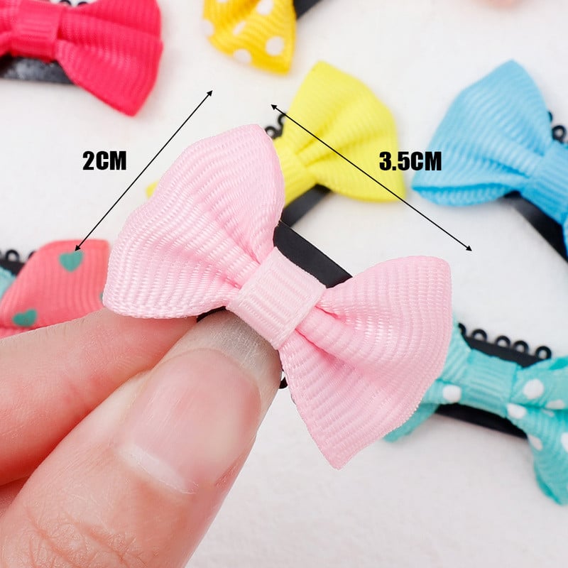 10 ks dievčenských sponiek do vlasov s mašľou, sponiek do vlasov, motýľových dekorácií a doplnkov