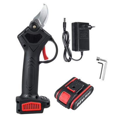 88VF Akumuliatorinė genėjimo mašinėlė Įkraunama baterija Genėjimo žirklės elektrinės žirklės Bonsai genėjimas vaismedžių šakų pjoviklis Kraštovaizdžio tvarkymas